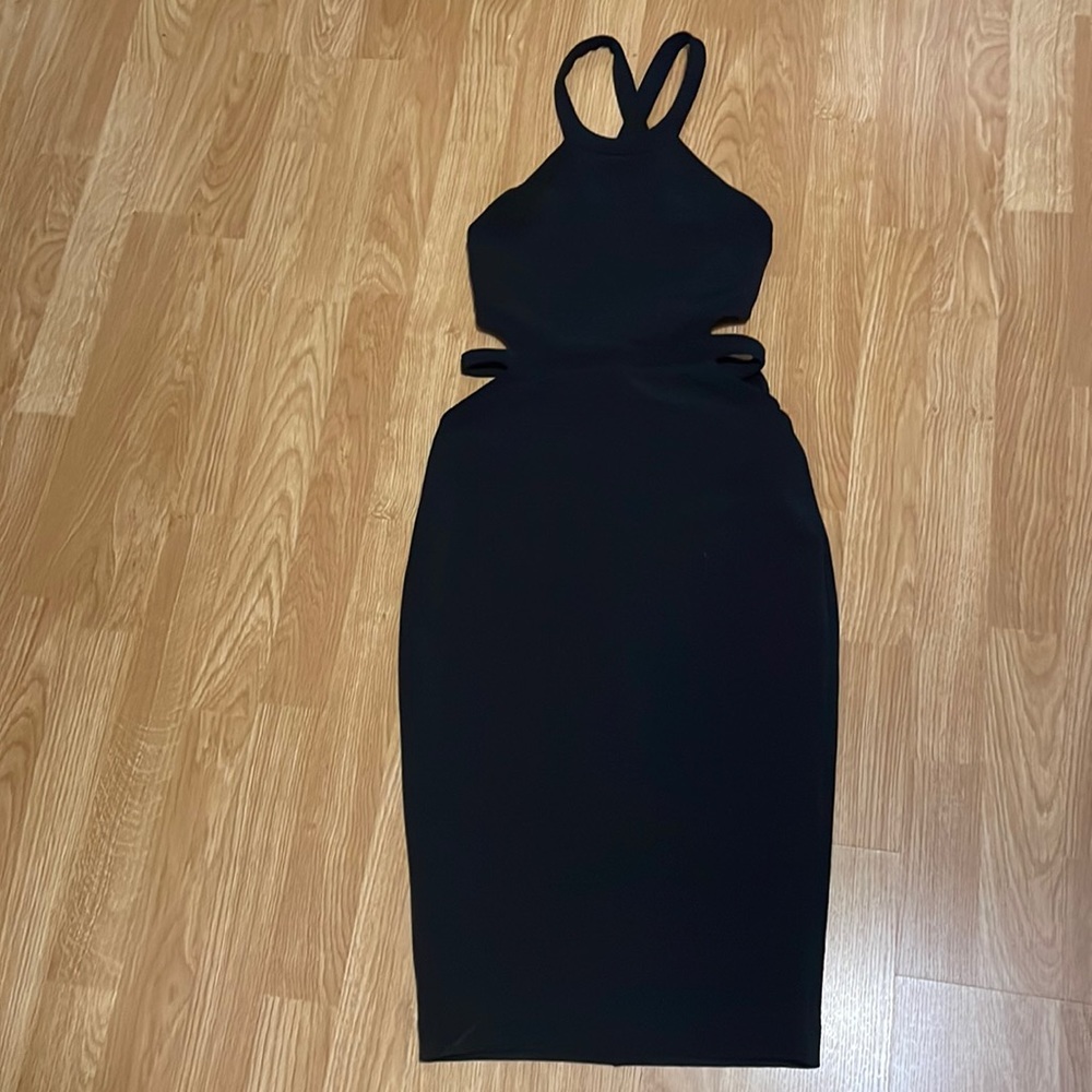 Brand new with tags black midi dress